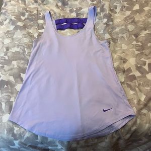 Women’s purple Nike athletic tank top